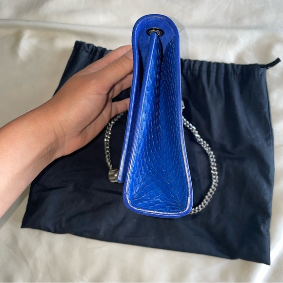 Python Yves Saint Laurent Medium Kate Monogram Tassel bag - Picture 8 of 11